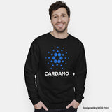 Cardano Logo Hoodie & Sweatshirt, ADA Crypto Coin, Cryptocurrency Clothing, Unisex Jumper for All Sizes