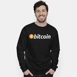 Bitcoin Logo Sweater Jumper Cryptocurrency Blockchain Currency Sweatshirt For Investors Crypo-Apparel Satoshi Nakamoto