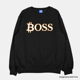 Bitcoin Logo Designer Btc Jumper Bitcoin Sweater Jumper Cryptocurrency Symbol Blockchain Currency Sweatshirt Crypto-Apparel Satoshi Nakamoto