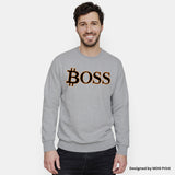 Bitcoin Logo Designer Btc Jumper Bitcoin Sweater Jumper Cryptocurrency Symbol Blockchain Currency Sweatshirt Crypto-Apparel Satoshi Nakamoto