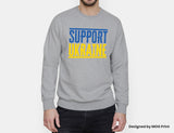 Support Ukraine Sweatshirt, Ukrainian Sweater Jumper, Ukraine Russia Putin War Peace Protest Independance Day Ukraine Jumper For Men Women