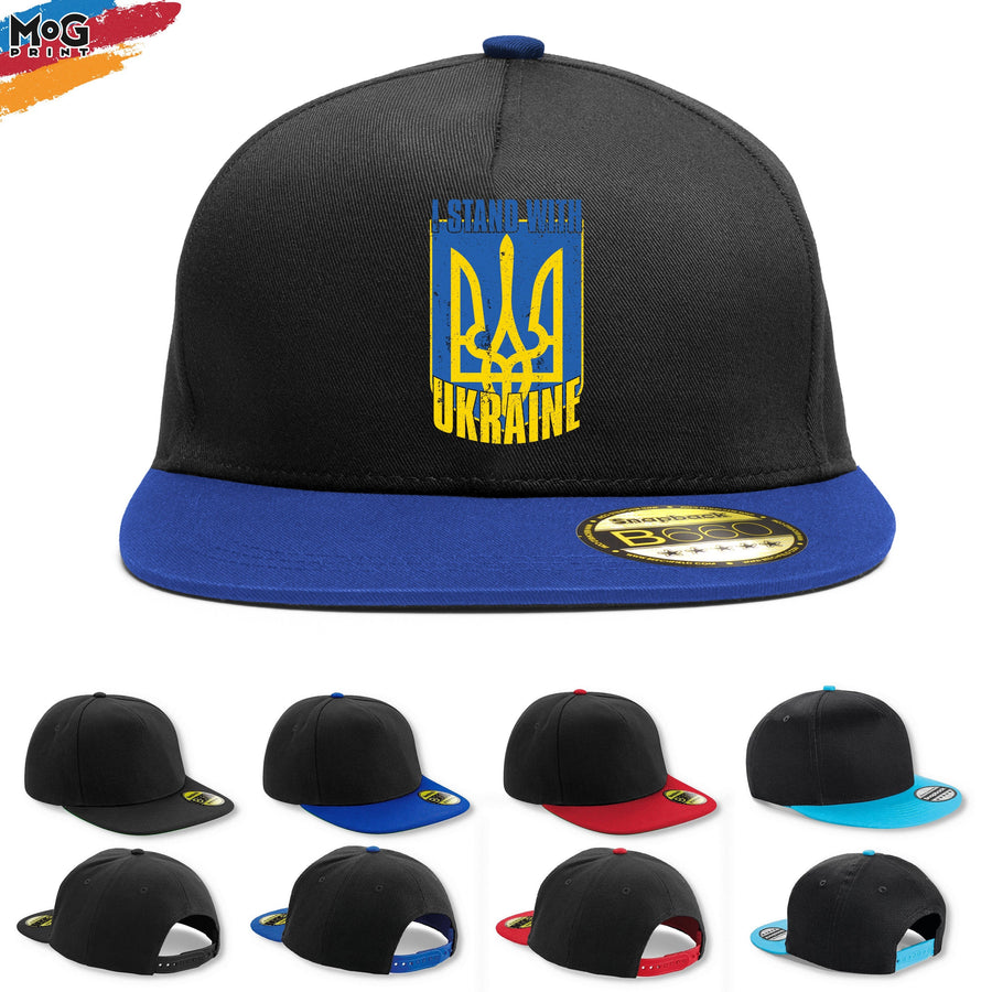 Stand With Ukranie Snapback Cap, Pray For Ukraine, Support Ukraine Hat, No War, Anti Russia-Love To Ukraine, Pray For Ukraine Snapback
