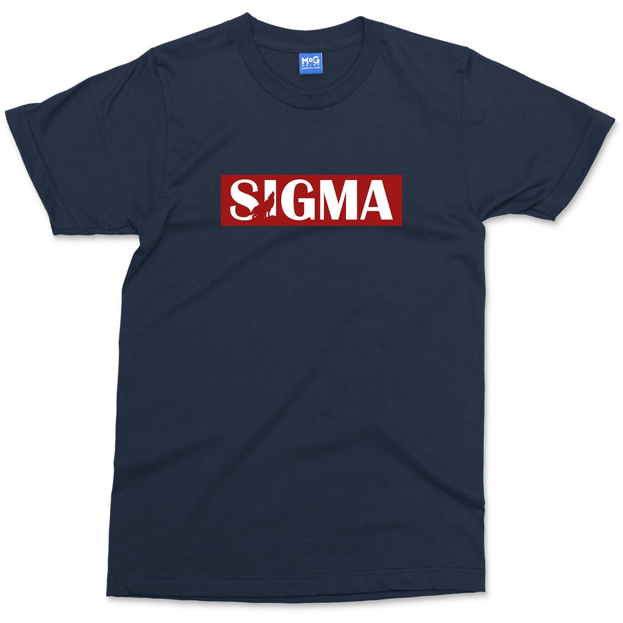 Sigma Wolf T-shirt, Funny Sigma Male Shirt, Alpha Male Joke Gift for him, Viral Meme Shirt, Ideal Gift for Brother Dad Birthday Present