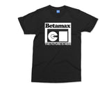 Betamax Retro T-shirt Classic 70s 80s Video Tape, Funny Vintage Casette Film movie Maker, Gift for Dad - Grandad - Retro Old School Shirt