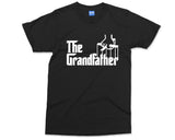 The Grandfather T-shirt Gift For Grandad Present for Grandpa Grampa Gift Gangster Slogan Parody Film Movie Gift for Grandfather