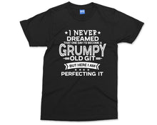 Grumpy Old Git Mens Funny T Shirt present for dad grandad Grandpa funny t shirt slogan novelty gifts Birthday Gifts