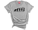 Book Evolution Reading T-shirt Book Academic Student knowledge lovers Evolve Read Library study School University Newspaper reading teacher