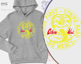 Cobra Kai Logo Hoodie, The karate kid Retro Tv Show MMA Dojo Cobra Kai Gift, Martial Arts, jumper pullover hood Unisex All Sizes