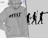 Boxing Evolution Hoodie, Funny Boxing Shirt, Fighter Gift, Gift for Boxer, Boxing Lover, Boxing Gifts, GYM Training Shirt for him