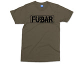 FUBAR T-shirt Military Shirt Men's Army Gift Shirt Veteran Vet Retro Style Funny Armed Soldier Armyman Sergeant T-shirt