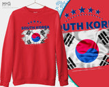 South Korea Football Sweat Shirt 피파 년 한국 월드컵 South Korea National Football World National Cup Korean World Football Cup National Flag Jumper