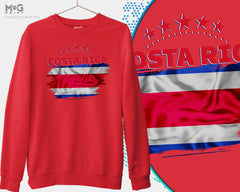 Costa Rica Football Jumper Copa Mundial Camiseta De Futbol Costa