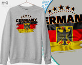 Germany Football Jumper, Unisex Germany Football Sweat Shirt Germany World Football Cup Germany deutschland Football Weltmeisterschaft Flag