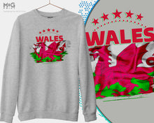 Wales Football Jumper, Flag Cymru Welsh Flag Sweatshirt Welsh Football Shirts Wales Flag World Football Cup Welsh Football Kit