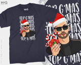 Andrew Tate Top G-Mas Unisex Christmas Tshirts, family Hustlers University Christmas gift for him Xmas Gift for her Present Andrew Tate Xmas