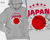 JAPAN 日本ワールドカップシャツ Football Hoodie World 日本サッカー Cup Japanese Footballer Jumper Japanese Country Flag Souvenir Memorabilia Hoody