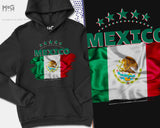 Mexico Football Hoodie Football Copa Mundial De Mexico Futball Camiseta World Team Cup World Football Cup Mexican National Flag Jumper