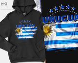 Uruguay Hoodie World Football Copa Mundial de Football Uruguay Camiseta World Football Uruguay Jumper World Football Uruguay Flag Hoody