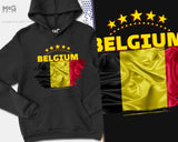 Belgium Football Sweater Football Shirt Rode Duivels Jumper WorId Cup Belgium Tshirt Voetbal Belgie World Football Cup BELGIER Flag Hemden