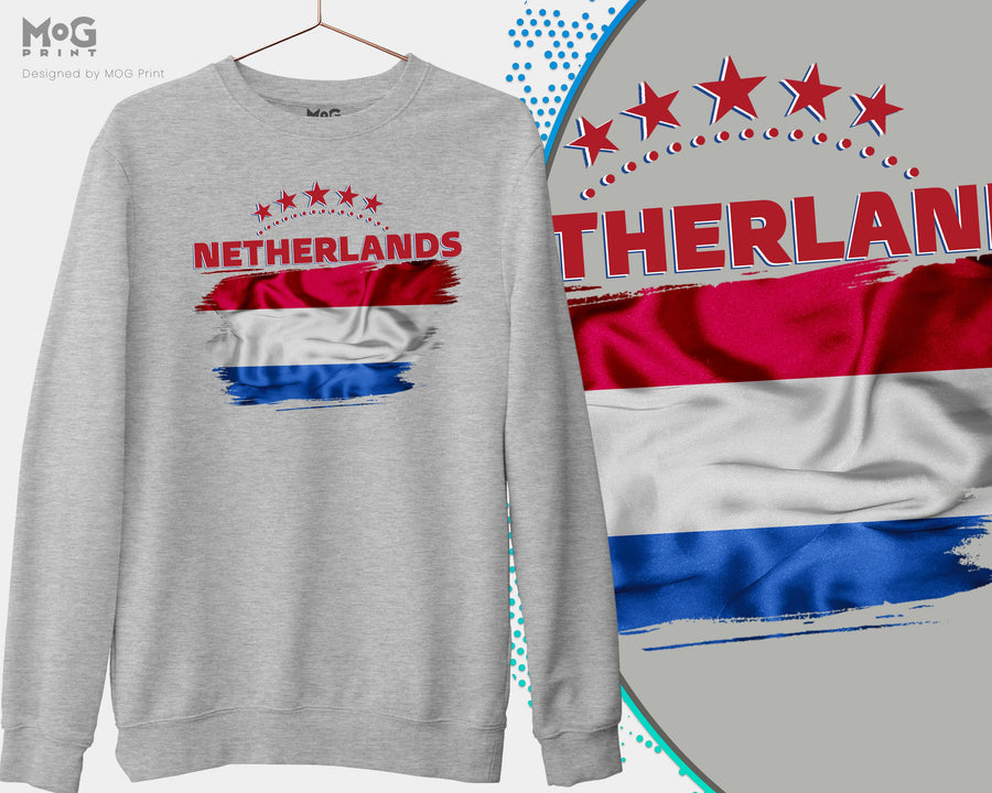 Netherlands Football Jumper, Men Women Kids, Holland Dutch Nederlands Voetbal, Holland WorId Cup Football Sweatshirt Dutch Cup Supporters