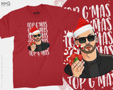 Andrew Tate Top G-Mas Unisex Christmas Tshirts, family Hustlers University Christmas gift for him Xmas Gift for her Present Andrew Tate Xmas