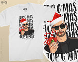 Andrew Tate Top G-Mas Unisex Christmas Tshirts, family Hustlers University Christmas gift for him Xmas Gift for her Present Andrew Tate Xmas