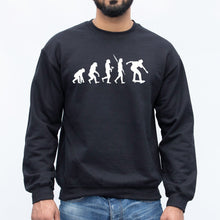 Skateboarding Evolution Sweatshirt, Skateboarders Jumper Gift, Skateboard Apparel, Skateboarding Sweater Funny Skateboarding Gift For him