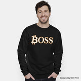 Bitcoin Logo Designer Btc Jumper Bitcoin Sweater Jumper Cryptocurrency Symbol Blockchain Currency Sweatshirt Crypto-Apparel Satoshi Nakamoto