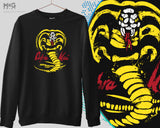 Cobra Kai Sweatshirt Jumper Cobra Kai Gift Cobra Merch Cobra Kai Martial Art Present Cobra Kai Sensei Miyagi Karate Instructor Karate MMA