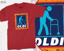 Oldi Funny Old Person Oldie Grandad Pension Tshirt Tee Grandparents Funny Nan Joke Old Man Oldi Grandpa Parody Senior Pensioner Tee Shirt