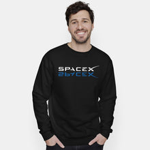 Spacex Mirrored Sweater, Cosmic Astronomy Gift, Spacex Gifts, Spacex Jumper, Spacex Sweatshirt, Space Enthusiast Gift, Unisex