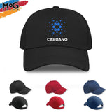 Cardano Logo Baseball Cap, Cardano Ada Hat, Blockchain Cryptocurrency Coin Trader, Hodl Crypto Gift Cap, Investor Dad Cap, Unisex Adult