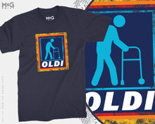 Oldi Funny Old Person Oldie Grandad Pension Tshirt Tee Grandparents Funny Nan Joke Old Man Oldi Grandpa Parody Senior Pensioner Tee Shirt