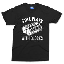 Still Play With Blocks T-shirt Funny Mechanics Mechanical Engineer Worker Tee