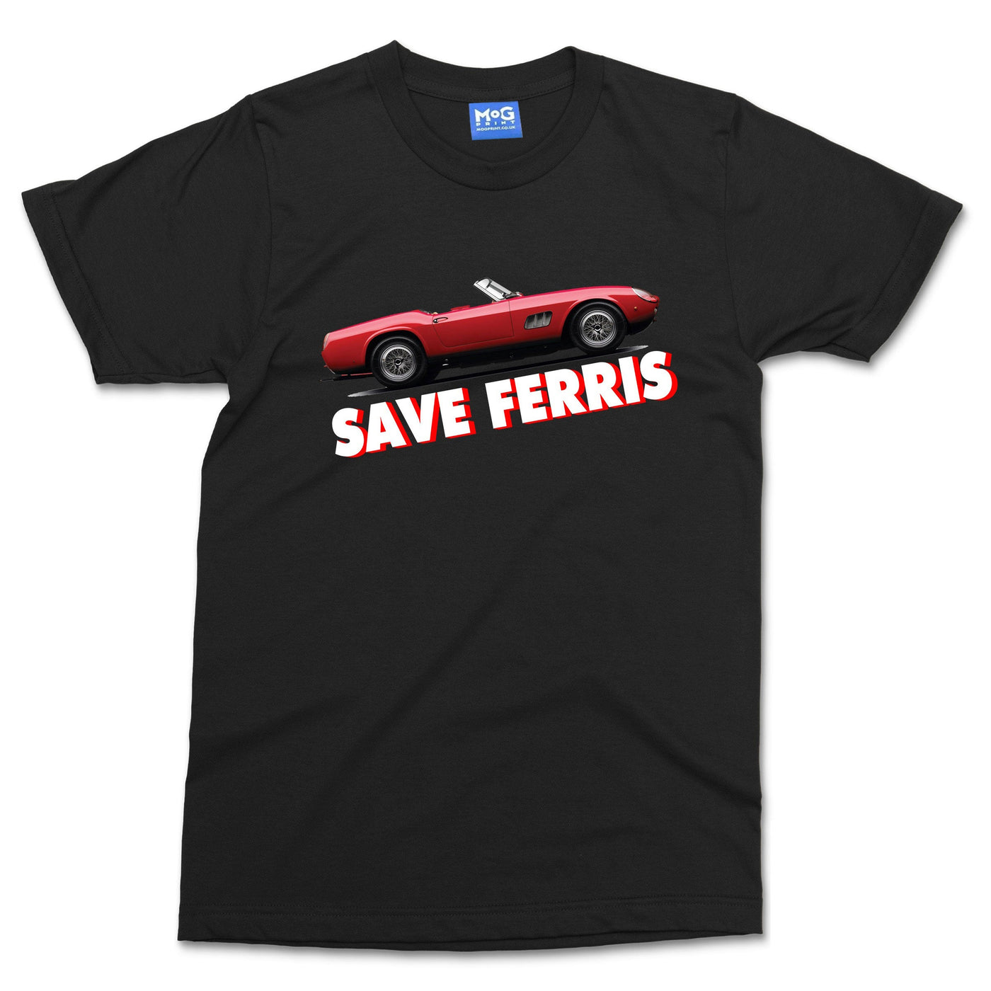 Save Ferris T-shirt Funny Comedy Retro Movie Film Fan Watcher 80s 90s Show Tee