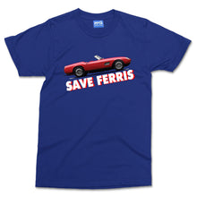 Save Ferris T-shirt Funny Comedy Retro Movie Film Fan Watcher 80s 90s Show Tee