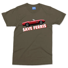 Save Ferris T-shirt Funny Comedy Retro Movie Film Fan Watcher 80s 90s Show Tee
