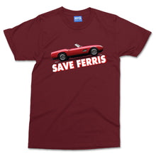 Save Ferris T-shirt Funny Comedy Retro Movie Film Fan Watcher 80s 90s Show Tee