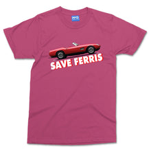 Save Ferris T-shirt Funny Comedy Retro Movie Film Fan Watcher 80s 90s Show Tee