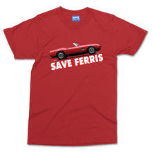 Save Ferris T-shirt Funny Comedy Retro Movie Film Fan Watcher 80s 90s Show Tee