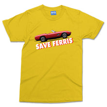 Save Ferris T-shirt Funny Comedy Retro Movie Film Fan Watcher 80s 90s Show Tee